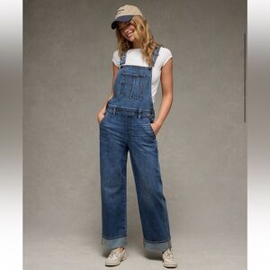 American Eagle Stovepipe Overalls